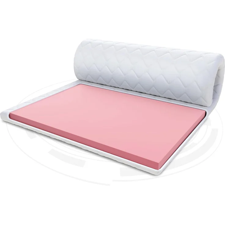 FDM, Topper VISCO MAX 90x200, 120x200, 140x200, 160x200, 180x200 cm, 8 cm hoch, Viscoschaum, (Komfortschaum, Matratzentopper), mit Reißverschluss, beidseitig nutzbar – Bild 1