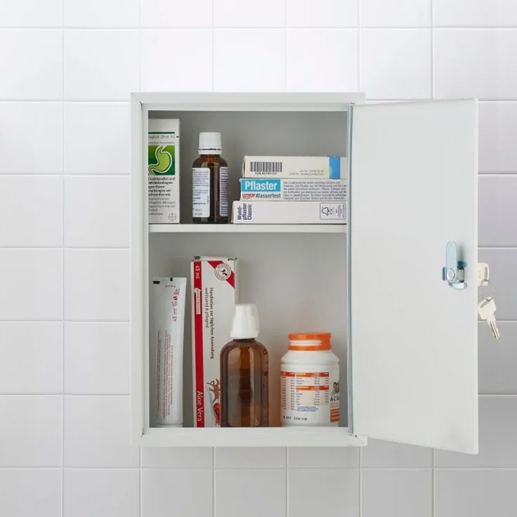 Abschließbarer Medizinschrank – Bild 6
