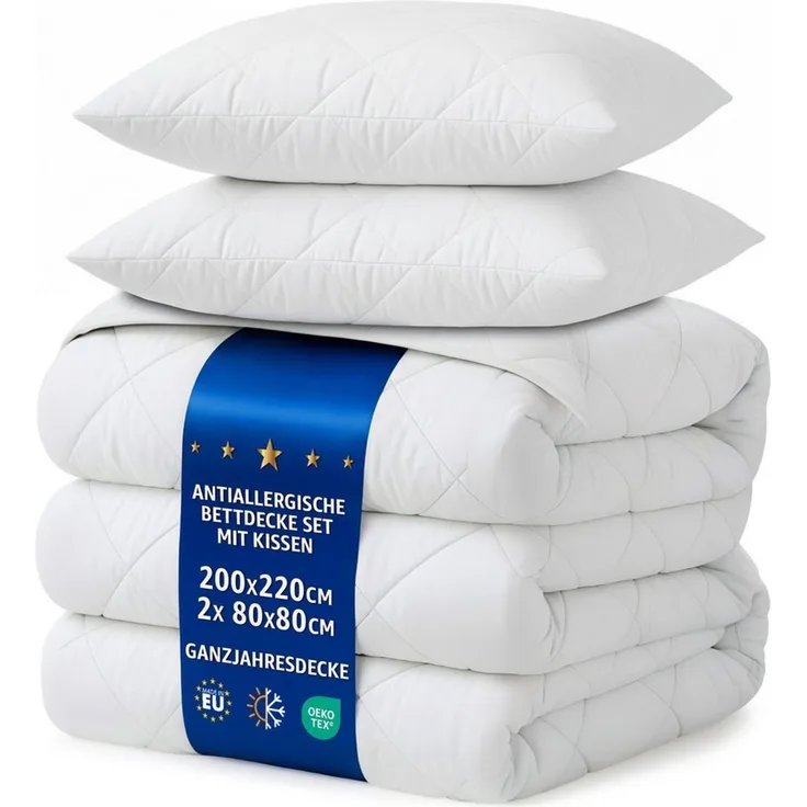 Amazinggirl Microfaserbettdecke Bettdecke - Duvet Bett Decke Steppdecke Schlafdecke Steppbettdecke, 135x200 cm, 140x200 cm, 155x200 cm, 200x200 cm, 200x220 cm, 220x240 cm