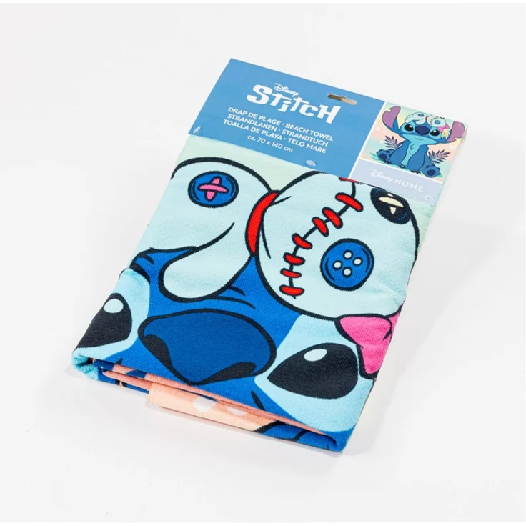 Disney Lilo & Stitch Strandtuch 70 × 140 cm leicht und schnelltrocknend – Bild 4