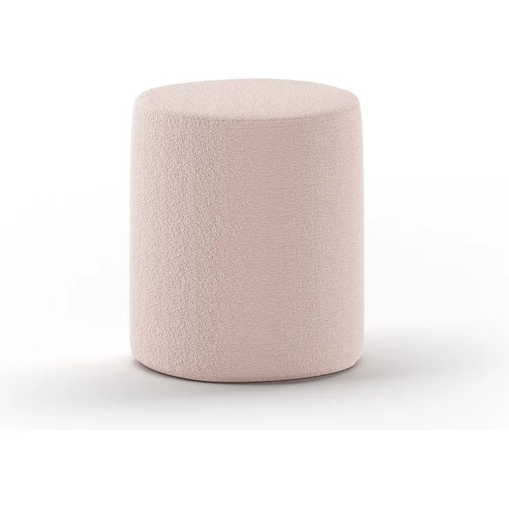 Hocker Karlotta 41x41x42 Polsterhocker Holzwerkstoff Rosa