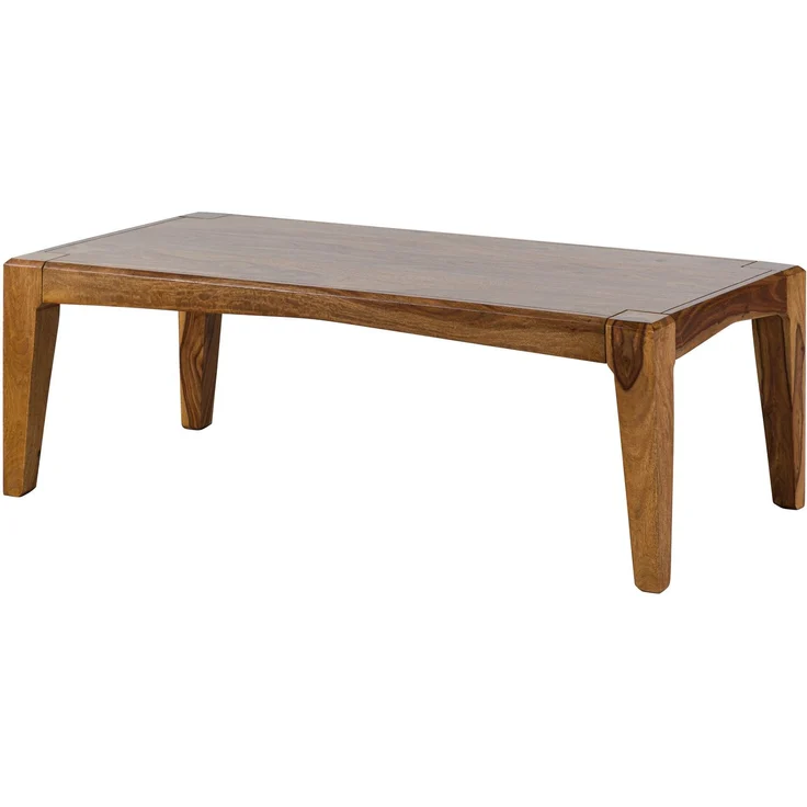 Couchtisch Sheesham 120x60x40 braun lackiert ANCONA #101 – Bild 1
