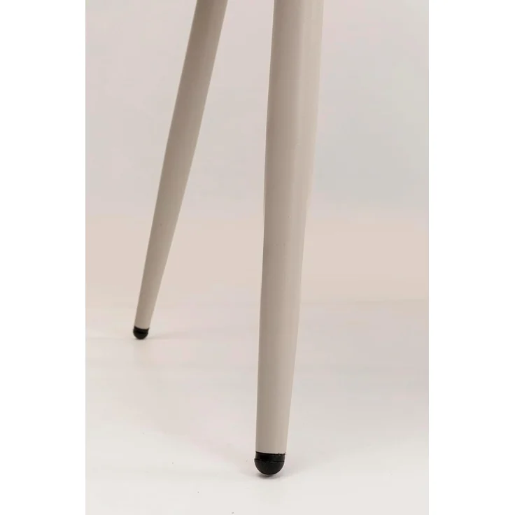 Kare Design Stuhl Rubina, Greige, Creme, elegant, 48 cm Sitzhöhe, Esszimmerstuhl, Polsterstuhl, Wohnzimmer, 88 x 49 x 59 cm (H/B/T) – Bild 8