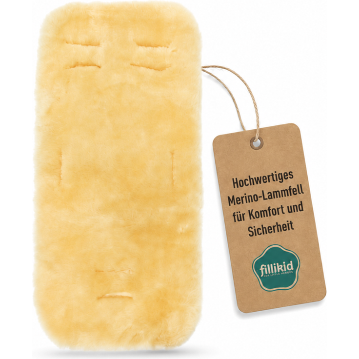 Fillikid Lammfelleinlage 73x33 TOP