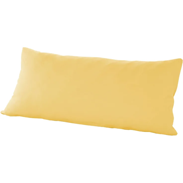 Hahn Kissenbezug Jersey senf BL 40x80 cm gelb