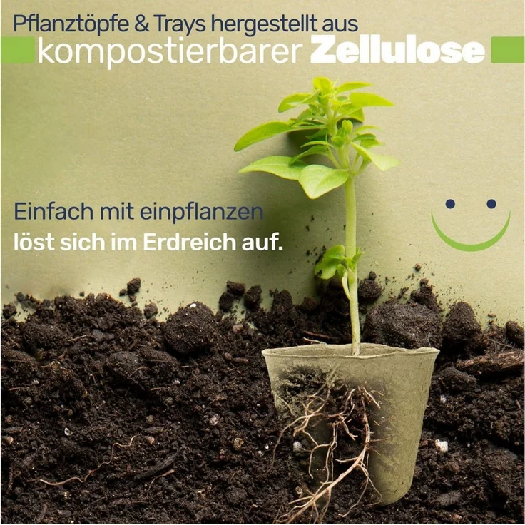 Gravidus Pflanzschale 67-teiliges Anzucht Set Mini-Gewächshaus (1 St) – Bild 2