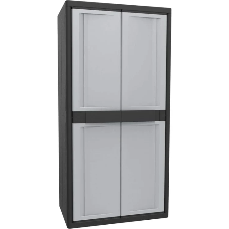 Kreher Mehrzweckschrank XXL Kunststoffschrank 'Kreher Jumbo' mit 3 höhenverstellbaren Böden – Bild 4
