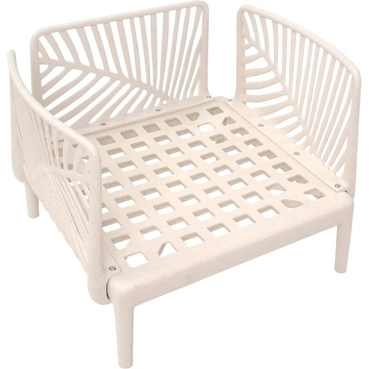 Gartensessel SATURNIA Hellbeige – Bild 7