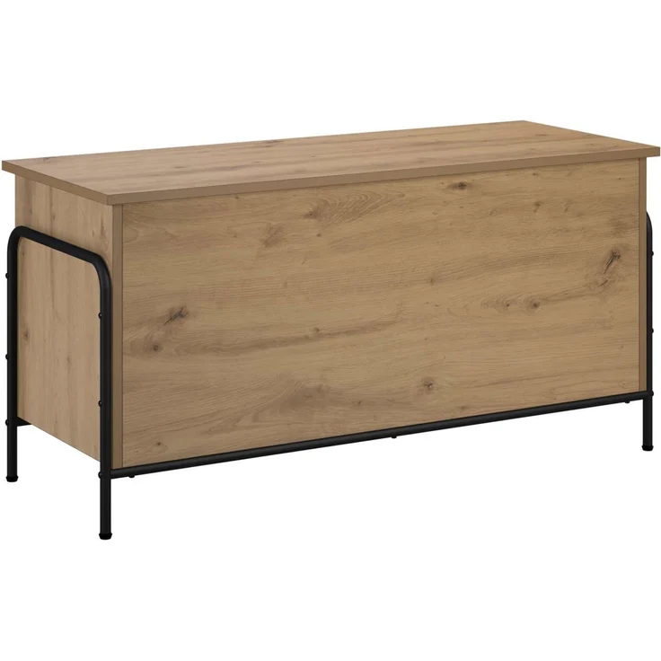 vidaXL Aufbewahrungsbox Artisan-Eiche 80 x 40 x 49,5 cm Holzwerkstoff 8013685 – Bild 2