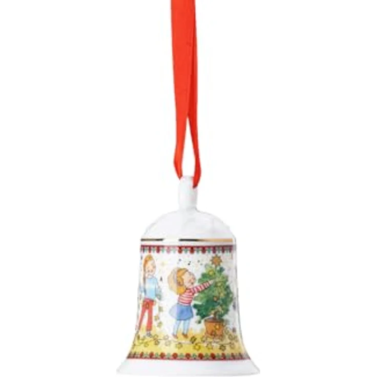 Hutschenreuther Porzellanglocke Weihnachtsglocke 2024 – Bild 2