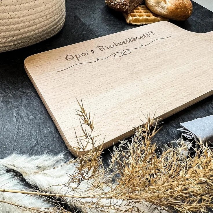 Spruchreif® Schneidebrett Schneidebrett aus Holz · Geschenke für Papa/Opa · Vatertagsgeschenk – Bild 2