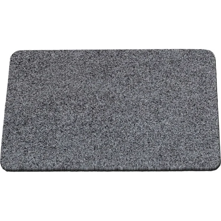 ANRO Fußmatte Türvorleger Schmutzfangmatte POET, eckig, Höhe: 5 mm, Kräuselig Größe 40x60cm – Bild 1