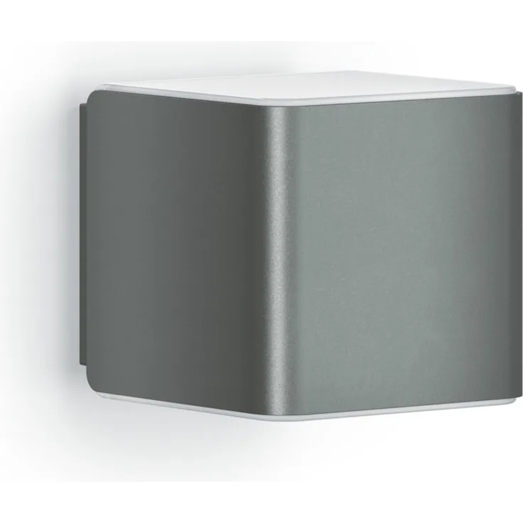 Steinel LED-Außenwandleuchte 'L 840 SC', 160° iHF-Bewegungsmelder, Bluetooth, Einstellbar via App, UV-beständiger Kunststoff, 9,1 W, 319 lm, anthrazit