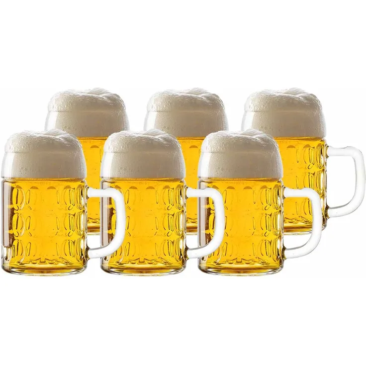 Stölzle Oberglas KAISER Bierkrug 0,3 l 6er Set