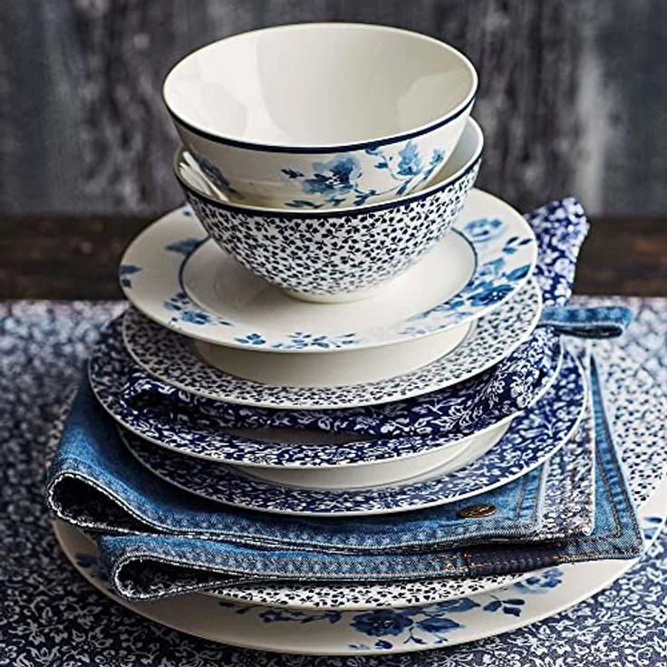 Laura Ashley Laura Ashley 20cm Porzellanteller Sweet Allysum W178260talerz20LauraAshleySweetAllysum – Bild 9