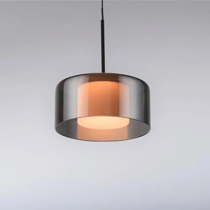 LED-Pendelleuchte Rika, Glas, Schwarz, 15 x 180 x 15 cm – Bild 7