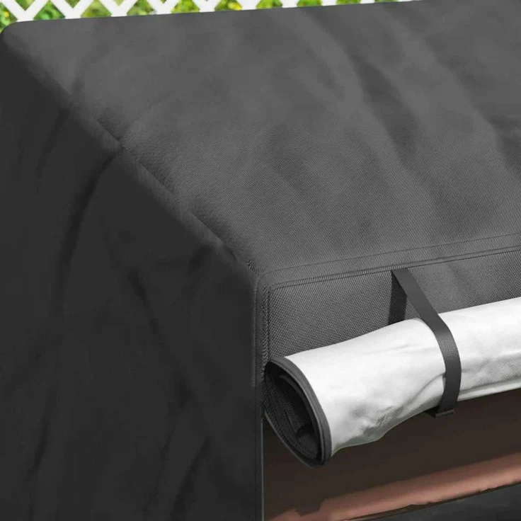 vidaXL Hollywoodschaukel-Abdeckung 155 x 95 x 165 cm 420D Oxford Stoff 4105913 – Bild 5