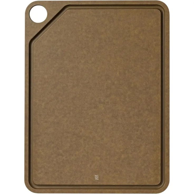 CUT-IT Schneidebrett aus Holzfasern Braun 39,8 x 29,8 cm