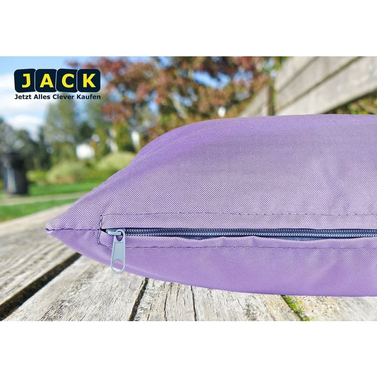 JACK Dekokissen 40x60cm Outdoor Lounge Kissen inkl. XXL Füllung, starke Füllung, Robust, Strapazierfähig, Wasserabweisend, Innen&Außen – Bild 4