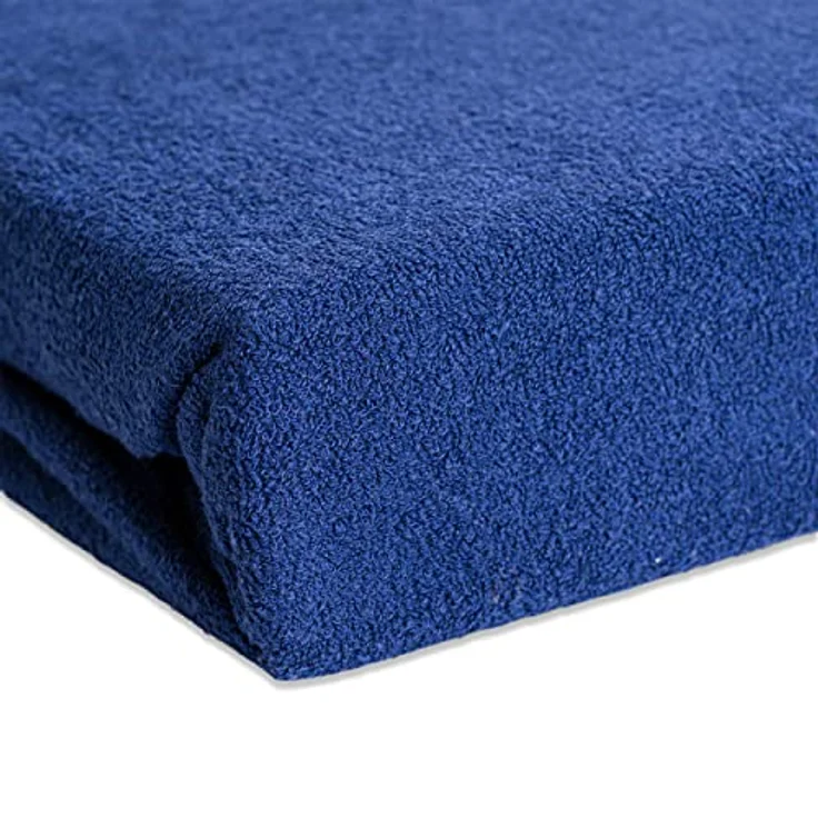 Hometex Premium Textiles Spannbettlaken aus Frottier Stoff bis 23 cm Steghöhe, Frottee, Gummizug: Rundumgummizug, Kuschelig warm und extra weich, ideal für die kalte Jahreszeit – Bild 5