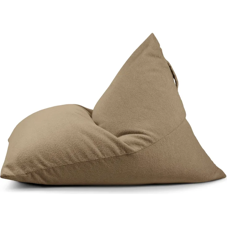 Sitzsack ‘Razz‘, Bezugstoff - Teddy, 100% Polyester, Camel, 90x130x110 cm.