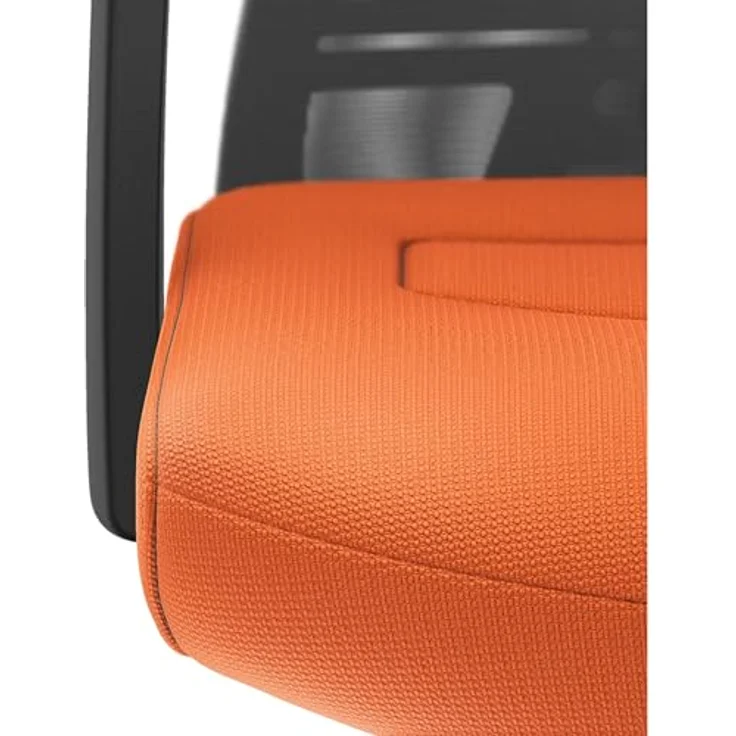 Interstuhl Bürostuhl Pure Active Edition, ergonomische Smart-Spring Technologie, 4D-Armlehne, Anthrazit | Orange, Made in Germany – Bild 4