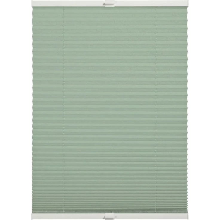 SCHÖNER WOHNEN-Kollektion Plissee Milla, blickdicht, mit Bohren, verspannt, verschraubt, verschraubt, silberne oder weiße Rollo-Technik – Bild 1