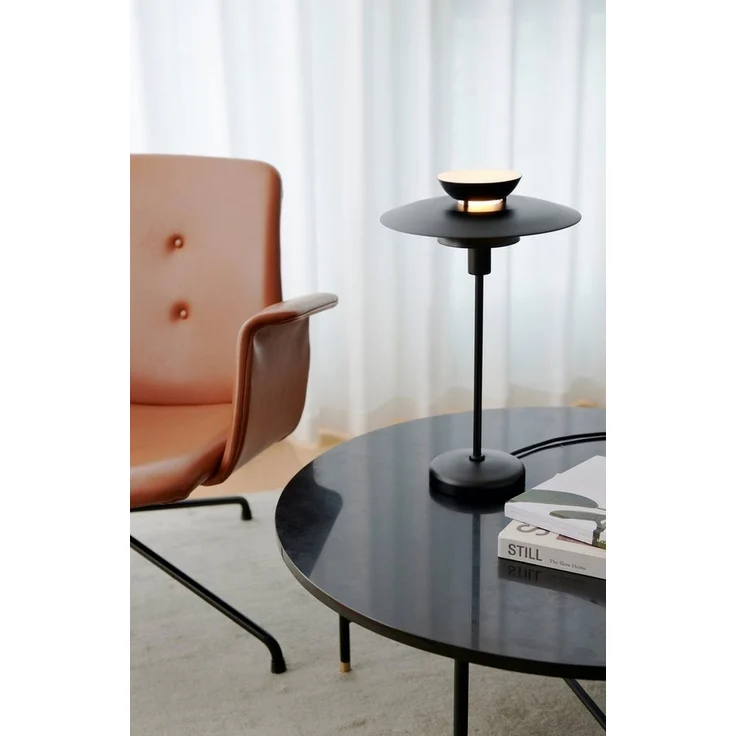 Nordlux Tischleuchte Carmen Tischlampe Schwarz E14, ohne Leuchtmittel – Bild 2
