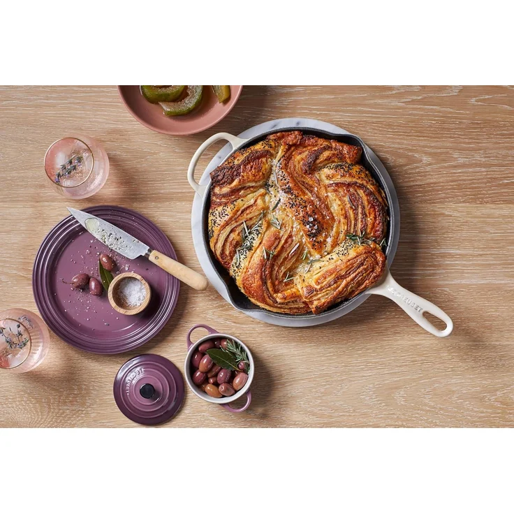 LE CREUSET Bratpfanne Brat- und Servierpfanne Signature rund meringue 30cm – Bild 5