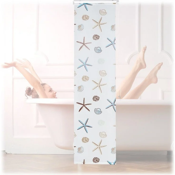 relaxdays Duschrollo OCEA Breite 60 cm, 60x240cm – Bild 5