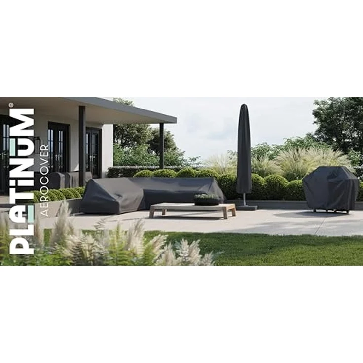 AeroCover Schutzhülle für Hängekorb Ø100x200 cm Gartenschaukel Hängesessel Abdeckung – Bild 4