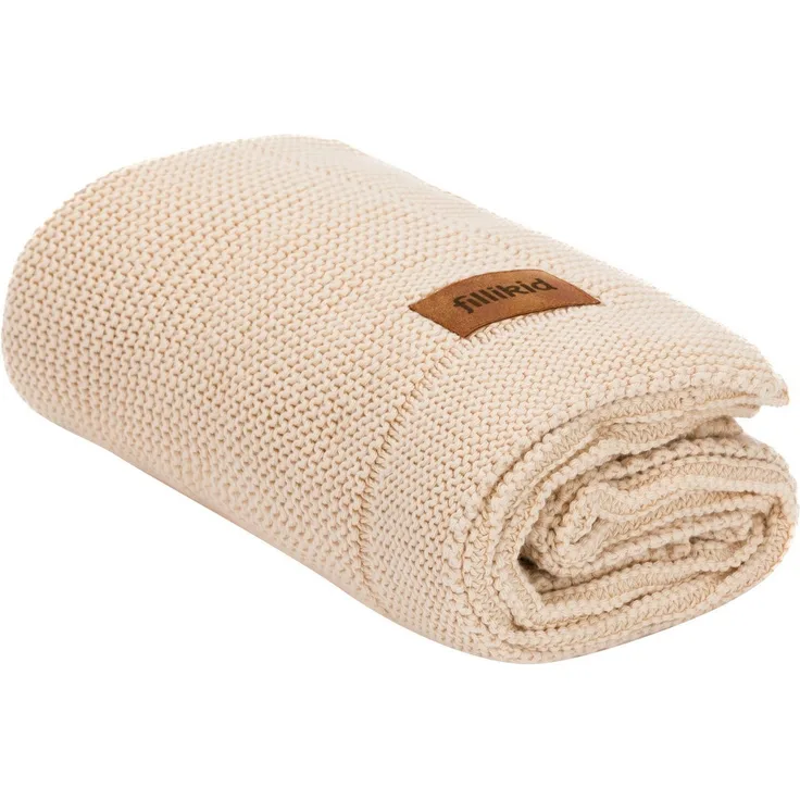 Babydecke Strick 80x100 cm, Fillikid