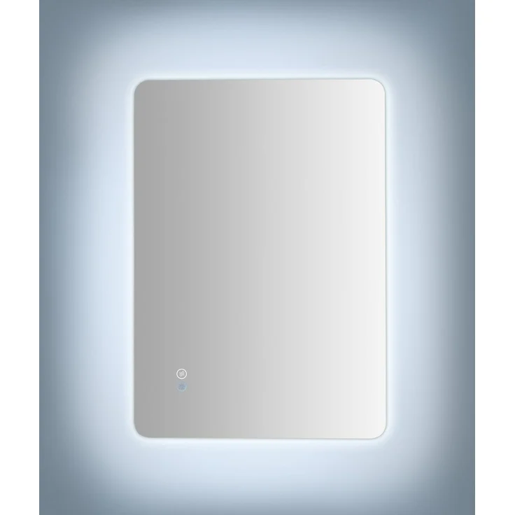 welltime LED-Lichtspiegel Toledo eckig, Spiegel mit LED Beleuchtung, Badspiegel, mit Anti-Fog Beschichtung – Bild 3