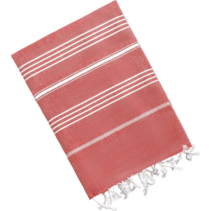 Turquoise Home 2er Pack Pestemal Küchetuch Handtuch 50x90cm Putztuch Rot – Bild 2