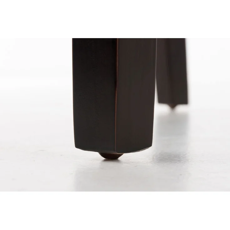 Esszimmerstuhl DALAN - Kunstleder Schwarz 41x47x91 cm Dunkelbraun | Essstühle Esszimmerstühle Küchenstühle Wohnzimmerstühle – Bild 7