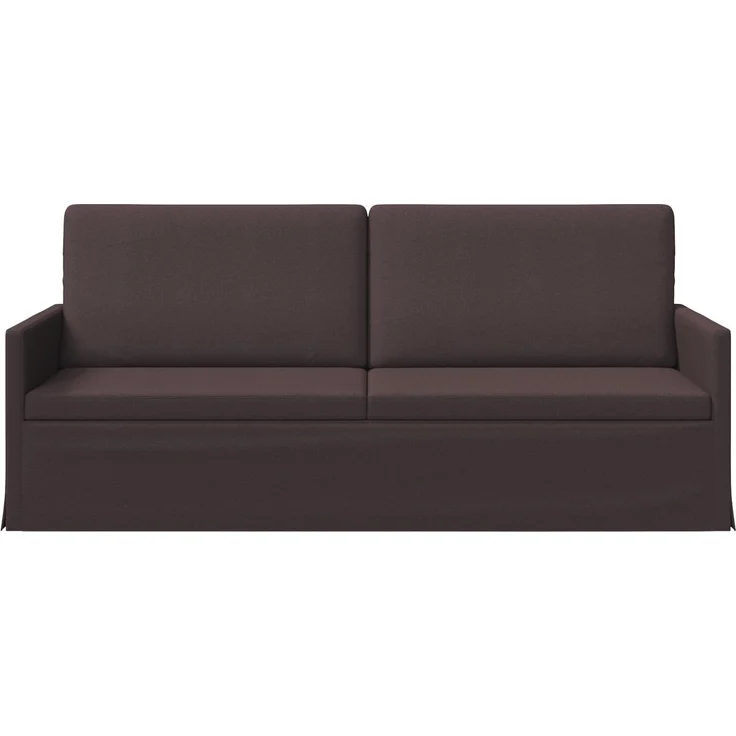 vidaXL 3-Sitzer Sofa Dunkelbraun 190 x 81 x 82 cm Stoff 42041110 – Bild 3
