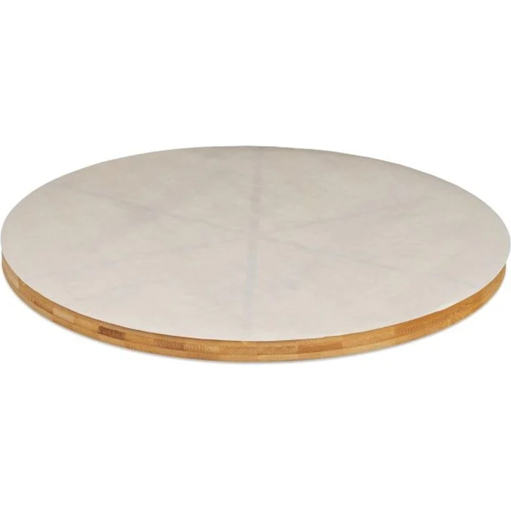 Pizzabrett Bambus 2er Set mit Backpapier – Bild 8