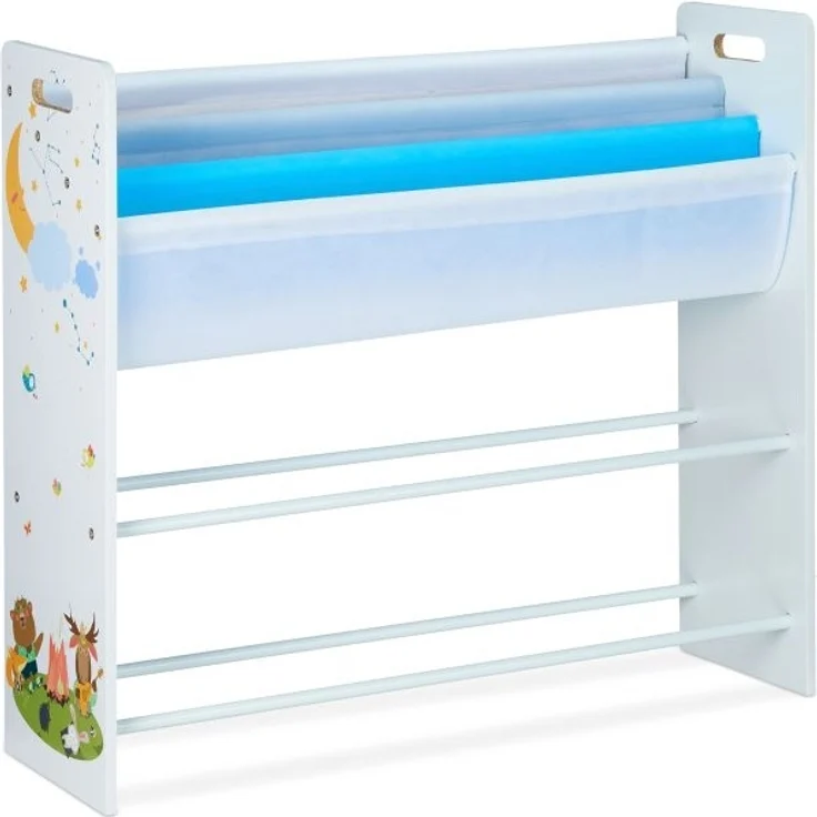 Kinderregal mit 10 Fächern und Motiv – Bild 7