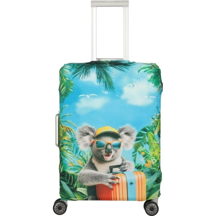 travelite Kofferhülle Travelite Kofferhülle M, Koala – Bild 2