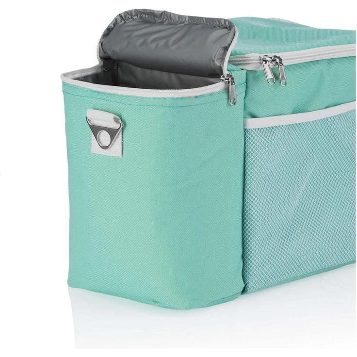 Dimono Frischhaltedose DIMONO Isoliert Kühlbox Tasche-Picknick Thermotasche mit 3 Lunchboxen, Stoff, (inkl. 3x Brotzeit-Dose), mit Kühlakku & Flaschenfach – Bild 2