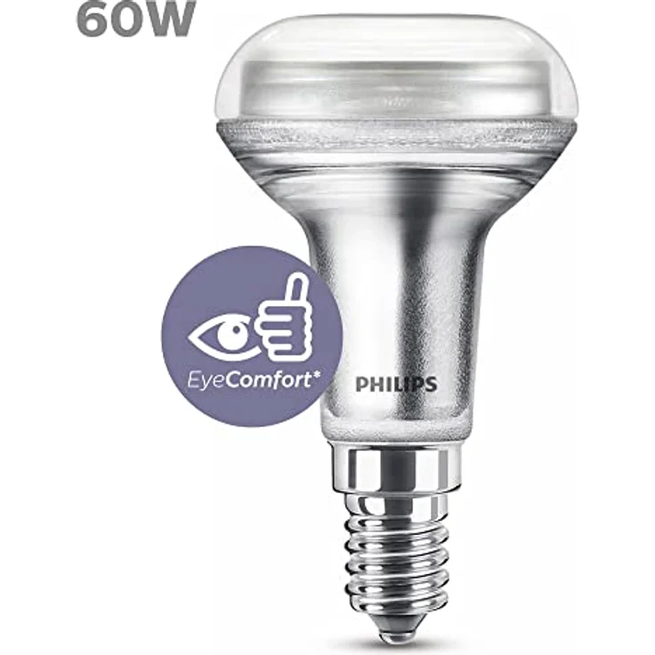 Philips LED Reflektor E14, 4,3 W dimmbar, 320 lm Warmweiß (2700K), entspricht 60 W – Bild 3