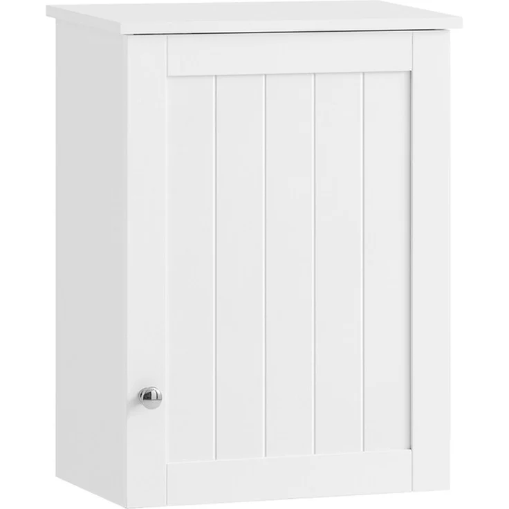 SoBuy BZR19-W Hängeschrank, MDF, Lackiert, Weiß, 40 x 52 x 23 cm – Bild 1