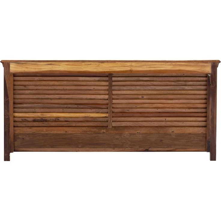 Holzbett 180x200 weiß massivum Perth Landhausbett Altholz rustikal Doppelbett Shabby-Chic Massivholzbett Schlafzimmermöbel – Bild 5