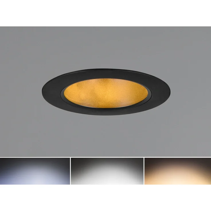 LED Einbaustrahler 230V 3er Set dimmbar, 3 Lichtfarben für Badezimmer, Ø 11cm – Bild 4