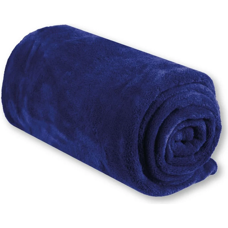 Babydecke Mikrofaser HS blau - mittelblau 70x100 cm – Bild 1
