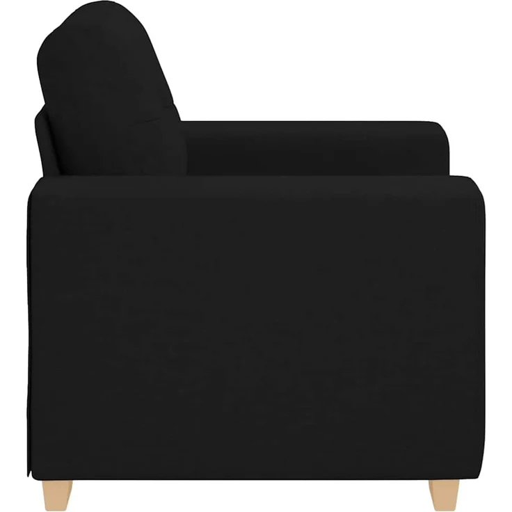 vidaXL Sessel Schwarz 100x78x80 cm Stoff 4105060 – Bild 5