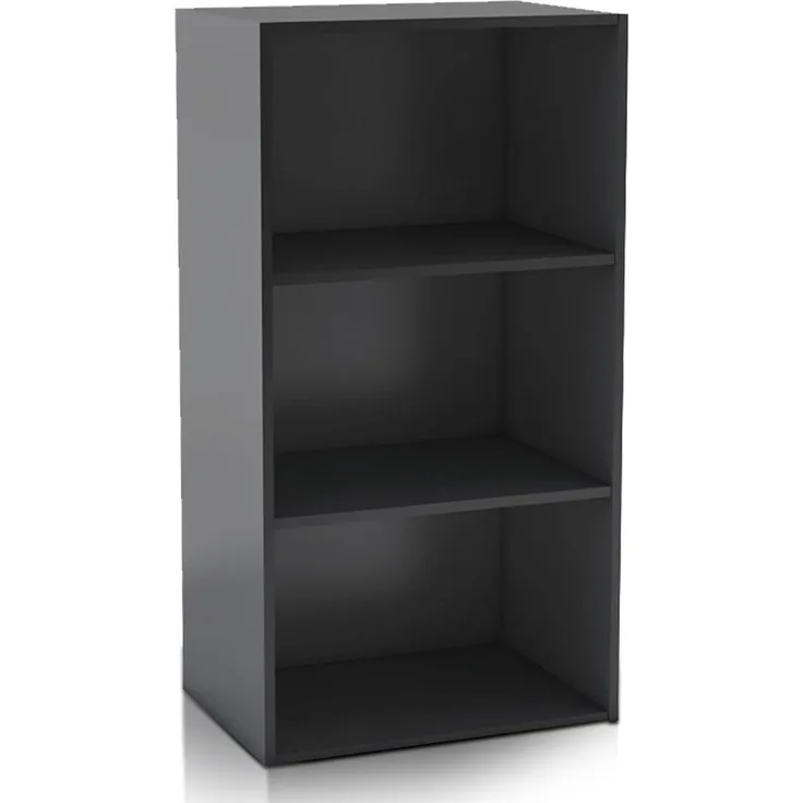 habeig Bücherregal Tube Bücherregal Standregal 3 Fächer Belastung Regalboden Standregal
