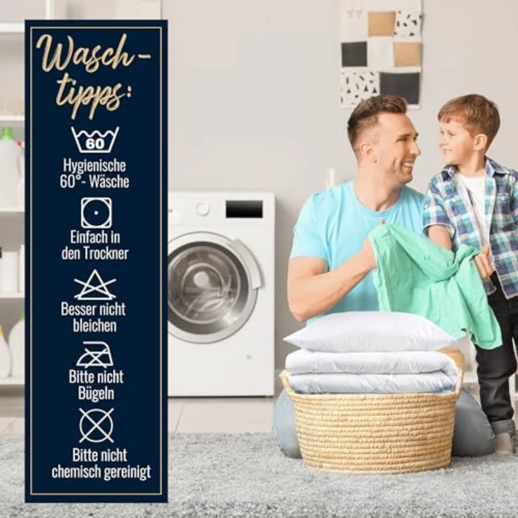 Paradies Softy extra Kopfkissen Kissen Faserkissen Nackenkissen 40x80 – Bild 7