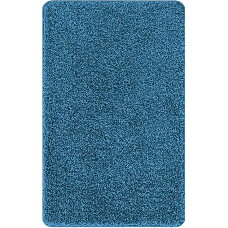 vidaXL Anti-Rutsch Badematten-Set 2 pcs Blau PP 4019863 – Bild 3