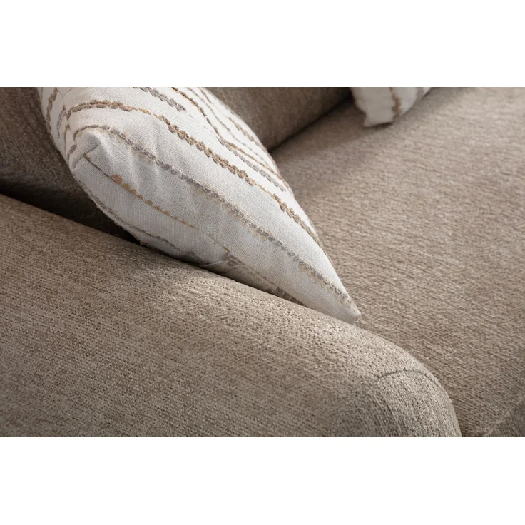 Sitzgruppe/Sofa Set - Wohnzimmergarnitur "Calathea" 3+2+1 + Hocker-Beige – Bild 9